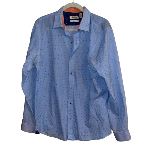 🌹NWT/VAN HEUSEN SLIM FIT SHIRT - Picture 1 of 4